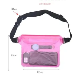 Schwimmen Taille Taschen Wasserdichte Gürteltasche für Telefon Tauchen Fanny Taschen Strand Zubehör Dry Bag Outdoor Reise Lagerung Taschen