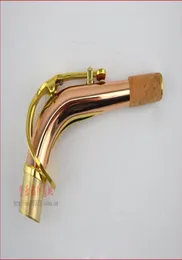 Nuovo Arrivo 245 millimetri Bronzo Fosforoso Sassofono Contralto Bend Neck di Alta Qualità Lacca Oro Sassofono Accessori Per Strumenti 4120862