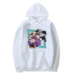 스웨트 셔츠 Dawko New 2d Autumn Logo Hoodies Merch 남자/여자 후드 셔츠 농구 하키 유니폼 탑