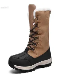 Buty 2022 NOWOŚĆ ZIMNICZNE SZCZĘŚCIE PLUSH FURE Snow Boots Men Kokkie But Jakość swobodnego motocyklowego bagażnika wodoodpornego Men039s Buty Big 2620412