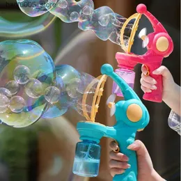 Giochi con la sabbia Divertimento in acqua Che soffia bolle Pistola a bolle automatica Giocattoli Macchina Estate Festa all'aperto Gioca giocattolo per bambini Regali a sorpresa di compleanno per il parco acquatico Q240307