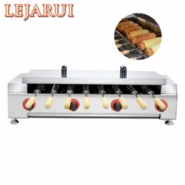 Macchina per cuocere la torta al camino Rulli in acciaio inossidabile Kurtos Kalacs Forno elettrico 60000W Creatore per cono di pane gelato