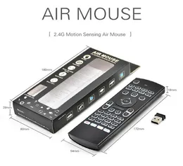 Fly Air Mouse 24G MX3 لوحة المفاتيح اللاسلكية Android TV Boxwindowsloyuxmac OS Combo3659142