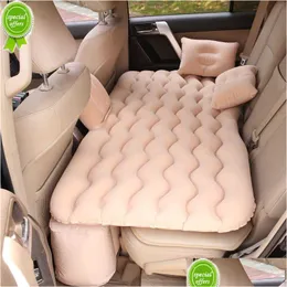 Altri accessori interni Nuovo materasso gonfiabile ad aria per auto Letto Riposo per il sonno Suv Viaggio Protezione per bambini Design Mti Funzionale per Outdoo Dhzqn