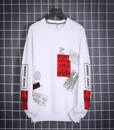 Olome Hip Hop Hoodie 남성 패션 브랜드 아웃복 2020 새로운 디자인 남성 스트리트웨어 후드 스웨트하라 주쿠 톱 흰색 스웨트 4318263