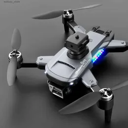 Drohnen Neue S99 Drohne Langstreckenbereich Große Batterie Wifi Quadcopter Video 8K HD Kamera Blitzlicht Mini Vs E58 E88 RC Eders Q240308