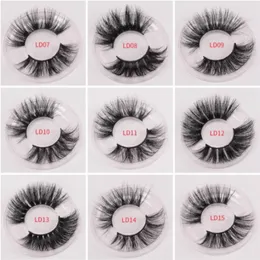 vmae 5d 25mm mink eyelashes siberian mink fur lashes sexy quival private label long fluffy eyelash soft natural 3d mink extension355