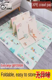 Kids039S Foam Floor Cartoon Baby Climbing حصيرة طي الأطفال 039s حجم رغوة كبيرة xpe تسلق الطفل حصيرة سميكة كبيرة 7209080