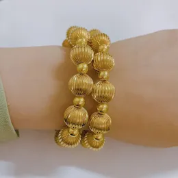 Klassisches 18-Karat-vergoldetes Armband für Damen, Luxus-Party-Accessoires im italienischen Stil, hohe Qualität 240308