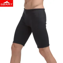 Badkläder SBart Men's 3mm Neoprene Wetsuits Pant Swimming Surfing Diving Baddräkter Korta Rashguard Pants Sunscreen Bathing Suits Trunks