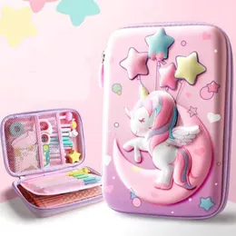 3D Cute Pencil Case Cartoon Kawaii Stationery Pencil Box for Girls Students School Supplies Gifts