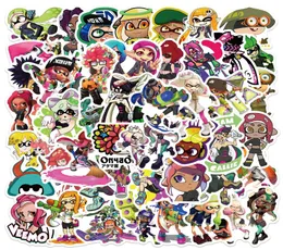 50PCLlot Game Splatoon Graffiti Naklejki na deskorolkę Laptop Laptopa Telefon DIY Wodoodporna kreskówka naklejka naklejka Kid Toy3654762