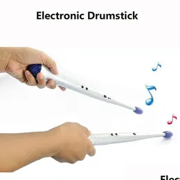 Martellare martellante giocattoli giocattolo musicale elettronico bacchetta novità regalo educativo per bambini bambino bambini bacchette elettriche ritmo Dhslr