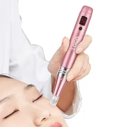 Auto Micro Needle Derma System Therapy Wireless Microneedling Pen Pen Scene Radival Mesotherapy Beauty Applatus452