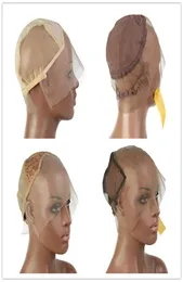 Glueless Full Lace Wig Cap 13X6 Lace Front Wig Net Cap Weaving Caps LMS Wig Caps For Making Wigs Adjustable4931015