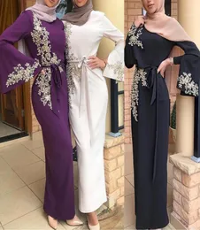 Vestidos casuais 2022 Mubarak Abaya Dubai Turquia Muçulmano Hijab Vestido Kaftan Caftan Marocain Islam Roupas para Mulheres Robe Musulman Ve6796158