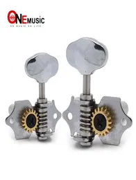 181 Open Gear UK Guitar Locking String Sunners توليف الأوتاد آلات Machine Head Middle Hole for Guitar Classical chrome6505594