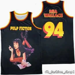 فيلم #94 Pulp Fiction Basketball Jersey Custom DIY Design Sitched College Baskeball Jerseys 579