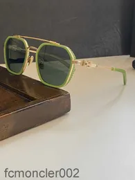 Chrom Hotation Top Oryginalne wysokiej jakości designerskie okulary przeciwsłoneczne dla męskich słynne modne retro luksusowe markę okulary mody design damskie okulary z Q49m