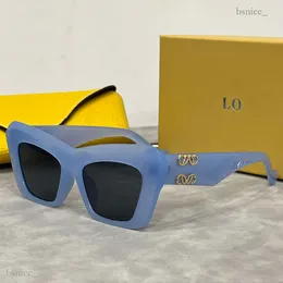 Дизайнерские солнцезащитные очки для женщин, ацетатная бабочка, большая оправа для линз, роскошные мужские и женские брендовые желтые очки с зеркалом для вождения, белые очки Loewee 1421