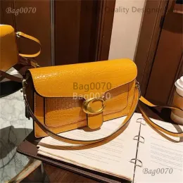 designer bag Cheap Outlet 90% off Small Bag Women's 2023 New Crocodile Pattern Square Fashion One Shoulder Crossbody Bags 5548