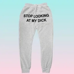 Stop looking at my d sweatpants champion grey best sale