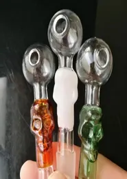 2017 Gerade Knochenkugel 10mm 14mm 18mm Neue einzigartige Ölbrenner Glaspfeifen Wasserpfeifen Glaspfeife Rauchen mit Pipette8089029
