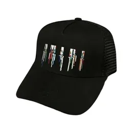 Berretto da baseball stilista per uomo donna Lettera Luxury Am Hat Trucker Caps Lettere ricamate di alta qualità Cappelli da sole Stili multipli