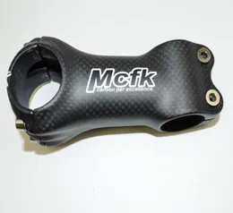 MCFK 3K ألياف الكربون الدراجات الجذعية ركوب الدراجات الأجزاء الجذعية الكربون 318 مم × 60 80 90 100 110 120 مم زاوية 6 ° لامع لامعة الطريق MTB5404311