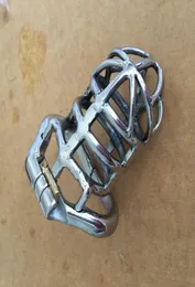 Miglior dispositivo maschio con anello elastico a bocca aperta dal design unico con anello curvo flessibile Cock Cage BDSM Giocattoli sessuali per uomini4535541