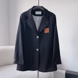 Giacca da donna elegante giacca cappotto manica lunga donna abito formale blazer cappotti firmati di lusso capispalla