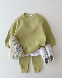 Clothing Sets Children039s Autumn Baby And Toddler Suit Casual Longsleeved Sweater Sports Sweat Pants Twopiece Kids2018752