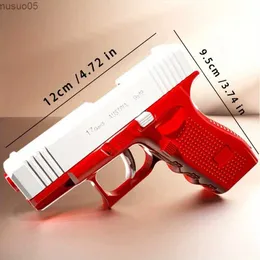 Pistola de água divertida para crianças, pistola de água divertida para o verão, blaster de água durável e seguro para meninos e meninas, perfeito para festas e brincadeiras ao ar livre