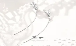 Ear Cuff Fairy Tales Series Thaya 925 Sterling Silver Mermaid Clip Earring For Women Pearl Clip On Earrings Engagement Luxury Jewe8204042