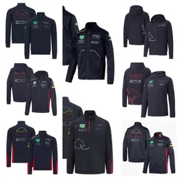 F1 Formel 1 Hoodie Car Jacket med samma anpassningsbilslogotyp Full broderjackor College Style Retro Motorcykeljackor ZC