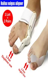 1 Lot2 Çift Hallux Valgus Hizalayıcı Ayak Başparmak Rehabilitasyon Büyük Ayak Ayırıcı Allgo Valgo Ayar Toe Corrector Feet Care3331339