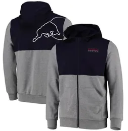 Felpa con cappuccio F1 Giacca con zip autunno inverno Tuta da corsa di Formula 1 Casual oversize da uomo039s Felpa con cappuccio Plus Size Fans auto Jerse5364418