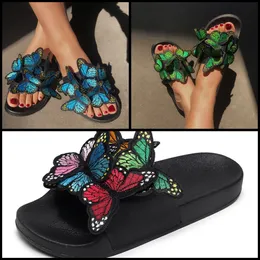 New GAI weave Slipper sandal platform Slippers Designer womans Summer Flat Flip flops outdoors pool Sliders beach Shoe 36-41