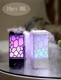 Nuovo umidificatore d'aria lampada a nebbia fredda 200 ml cubo d'acqua diffusore di aromi di olio essenziale con 7 colori che cambiano luce LED USB ad ultrasuoni SP6393788