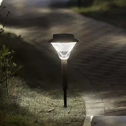 Outra iluminação LED Brelong 48Leds Outdoor Solar Ground Light Ip65 Impermeável Gramado Branco / Quente 1 Pc Drop Delivery Luzes Iluminação Holi Dhxyp