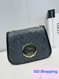 Quatily Affordable Luxury Fashion Chain Sadel Bags Women's New Fashionable Letters Popular Shoulder Messenger Bag