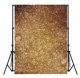 3x5ft Golden Glitters Pography Backgrounds Vinyl Studio Baby Po Backdrops New Arrival4525019