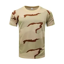 Customized Sweat Wicking Camouflage Mountaineering Suit For Men In Europe And America, Thermal Sublimation And Quick Drying T-Shirt For Outdoor Sports, Running