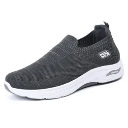 Männer Frauen Schuhe Atmungsaktive Trainer Grau Schwarz Sport Outdoor Sportschuhe GAI pqnvkjas