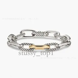 Dy Desginer David Yurma Jewelry 최고 품질의 팔찌 단순하고 우아한 인기있는 꼬인 로프 패션 링 David Bracelet Punk Jewelry Band David 313