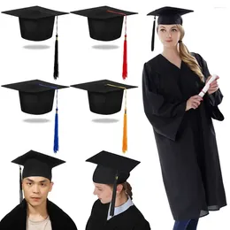 Berets 2024 Happy Graduation Hat Ceremonia University Party Supplies Sezon High School