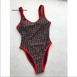 Costumi da bagno da donna Luxurys Bikini da donna firmati Costume da bagno sexy bikini da spiaggia Stampato bikini diviso per le donne sfacciato Lettera di moda Strappy Stile siamese diviso