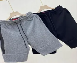 Calças casuais marca clássica de alta qualidade impressão tridimensional shorts de algodão de alta estiramento sem costura zíper men039s jogging pa8369270