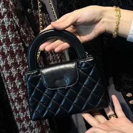 10A Spiegelqualität COC Designer-Kettenhandtasche aus echtem Leder Damen klassisches Design Umhängetasche Einkaufstasche Handtasche goldene Hardware Umhängetasche Luxus