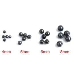 Smoking Silicon Carbide Sphere SIC Terps Pearls 4mm 5mm 6mm 8mm Black Terp Beads For Quartz Banger Nails Glass Water Bongs Rigs ZZ